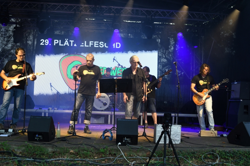Band auf dem Plätzelfeschd 2025